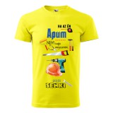 Zsona Dekor Póló Ha az én apum nem tudja megszerelni mintával - Sárga