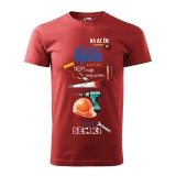 Zsona Dekor Póló Ha az én keresztapum nem tudja megszerelni mintával - Terrakotta