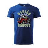 Zsona Dekor Póló Hektár harcos mintával - Kék