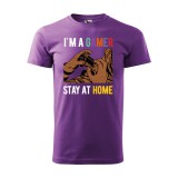 Zsona Dekor Póló I am a gamer mintával - Lila