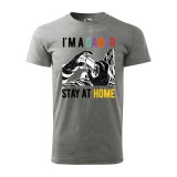 Zsona Dekor Póló I am a gamer mintával - Szürke