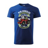 Zsona Dekor Póló Nem horkolok mintával - Kék