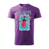 Zsona Dekor Póló Play mintával - Lila