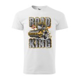 Zsona Dekor Póló Road king mintával - Fehér