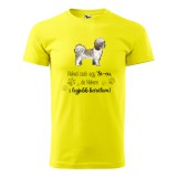 Zsona Dekor Póló Si-cu mintával - Sárga