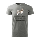 Zsona Dekor Póló Si-cu mintával - Szürke