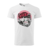 Zsona Dekor Póló Speed is what i need mintával - Fehér