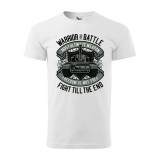 Zsona Dekor Póló Warrior of battle mintával - Fehér