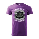 Zsona Dekor Póló Warrior of battle mintával - Lila