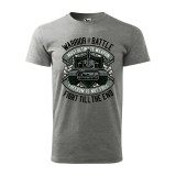 Zsona Dekor Póló Warrior of battle mintával - Szürke