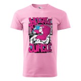 Zsona Dekor Póló Welcome to the jungle mintával - Rózsaszín