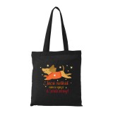 Zsona Dekor Tacsi nélkül nincs igazi Karácsony - Bevásárló táska fekete