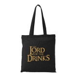 Zsona Dekor The Lord of the Drinks - Bevásárló táska fekete