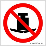 Zsona Dekor Túlterhelni tilos! Öntapadós matrica 100x100 mm