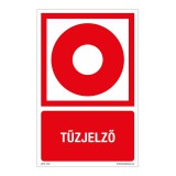 Zsona Dekor Tűzjelző Öntapadós matrica 160x250 mm