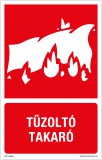 Zsona Dekor Tűzoltó takaró Öntapadós matrica 160x250 mm