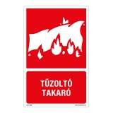 Zsona Dekor Tűzoltó takaró Öntapadós matrica 320x500 mm