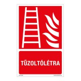 Zsona Dekor Tűzoltólétra Alumínium tábla 160x250 mm