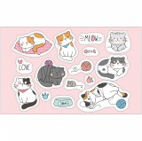 Zsona Dekor Vasalható állatos-cica matrica csomag