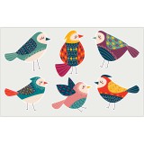 Zsona Dekor Vasalható állatos-madarak matrica csomag