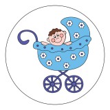 Zsona Dekor Vasalható Ovis jel csomag Babakocsi mintával