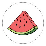 Zsona Dekor Vasalható Ovis jel csomag Dinnye mintával