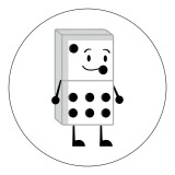 Zsona Dekor Vasalható Ovis jel csomag Dominó mintával