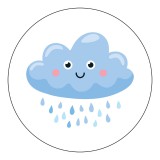 Zsona Dekor Vasalható Ovis jel csomag Felhő mintával