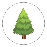 Zsona Dekor Vasalható Ovis jel csomag Fenyőfa mintával