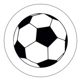 Zsona Dekor Vasalható Ovis jel csomag Foci mintával