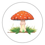 Zsona Dekor Vasalható Ovis jel csomag Gomba mintával