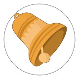 Zsona Dekor Vasalható Ovis jel csomag Harang mintával