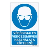 Zsona Dekor Védősisak és védőszemüveg használata kötelező! Műanyag tábla 160x100 mm