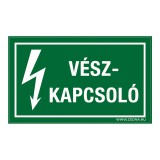 Zsona Dekor Vész-kapcsoló Műanyag tábla 160x250 mm