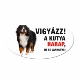 Zsona Dekor Vigyázz a kutya harap tábla műanyagból BERNI PÁSZTOR