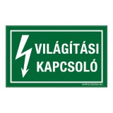 Zsona Dekor Világítási kapcsoló Öntapadós matrica 160x100 mm