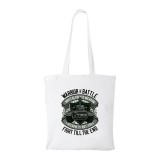 Zsona Dekor Warrior of battle - Bevásárló táska fehér