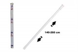 Zuhanyfüggönyrúd teleszkópos 140 cm-260 cm