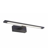 Zuma Line Alter LED fali lámpa, fekete, 4000K természetes fehér, Beépített LED, 1x12W, 1400 lm, ZU-W89443-12W-BK