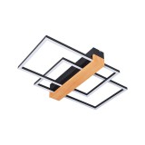 Zuma Line Minar LED mennyezeti lámpa, fekete, 3000K melegfehér, Beépített LED, 1x30W, 1600 lm, ZU-C230624202A