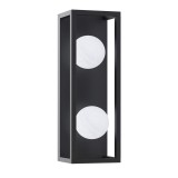 Zuma Line Piro fali lámpa, fekete, G9, 2x13W, 1500 lm, ZU-MB3115-2-3BT