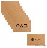 Zuoyan Electronic Commerce Co. Ltd. Squid Game - Nyerd meg az életed jellegű 10 db-os névjegykártya pakk