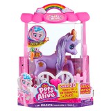 Zuru Pets Alive: Robo unikornis - lila
