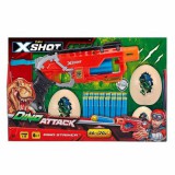 Zuru Xshot Dino attack - Dino Striker szivacslövő fegyver kiegészítőkkel