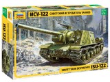 Zvezda ISU-122 tank makett 3534