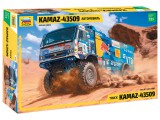 Zvezda Kamaz rallye truck makett 3657
