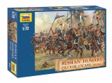 Zvezda Russian Hussars 1812-1814 figura makett 8055