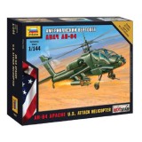 Zvezda Zvezda Apache Helicopter 1:144 makett helikopter (7408)