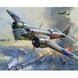 Zvezda Zvezda British Bomber Bristol Blenheim IV. 1:200 makett repülő (6230)
