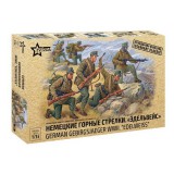 Zvezda Zvezda German Gebirgsjager WWII Edelweiss 1:35 (3599) makett figura